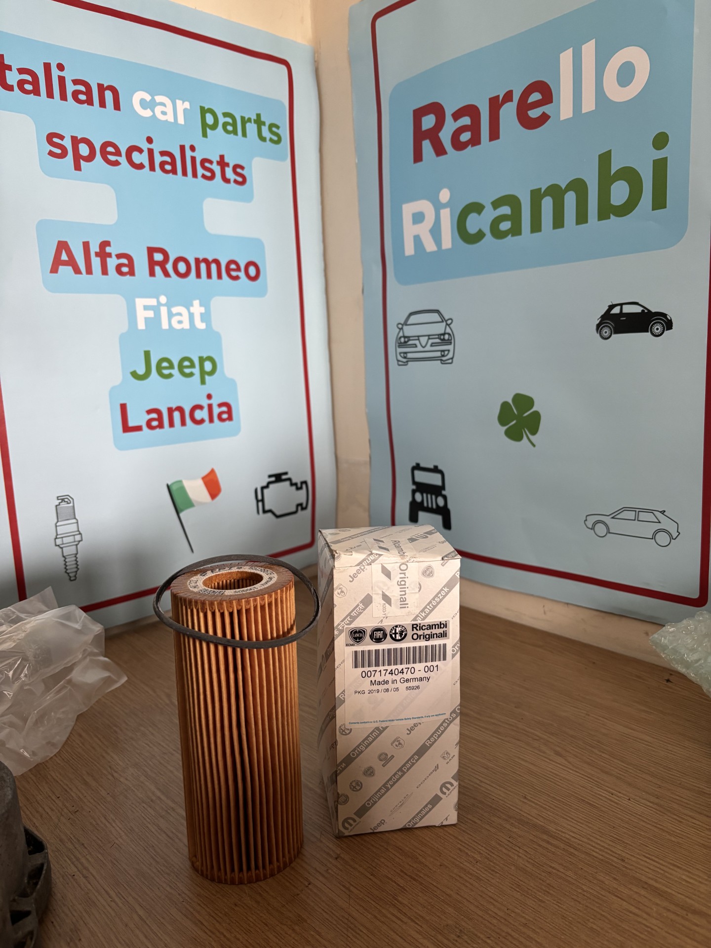 Oil filter - 71740470 - Alfa Romeo 159 Brera Spider 2.4 JTDm