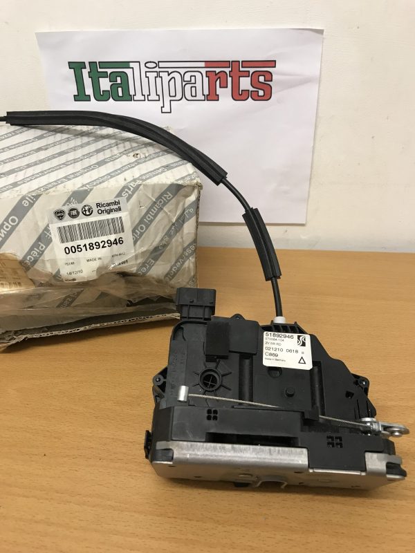 Door lock - O/S/R - 51892946 - Fiat Punto 2005 - 2013