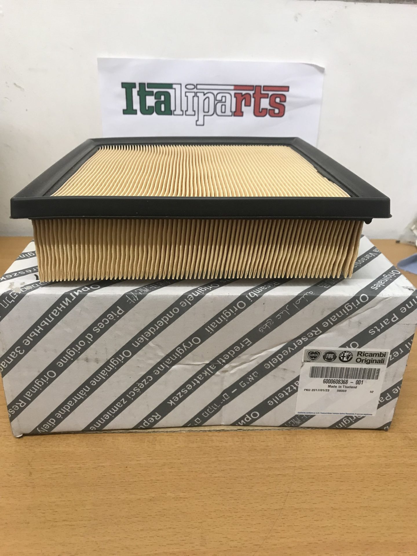 Air filter - 6000608368 - Fiat Fullback 2.4D - Italiparts