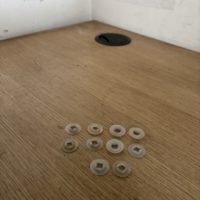 Door card insert clips set of 10 - Alfa Romeo 166 **used parts**