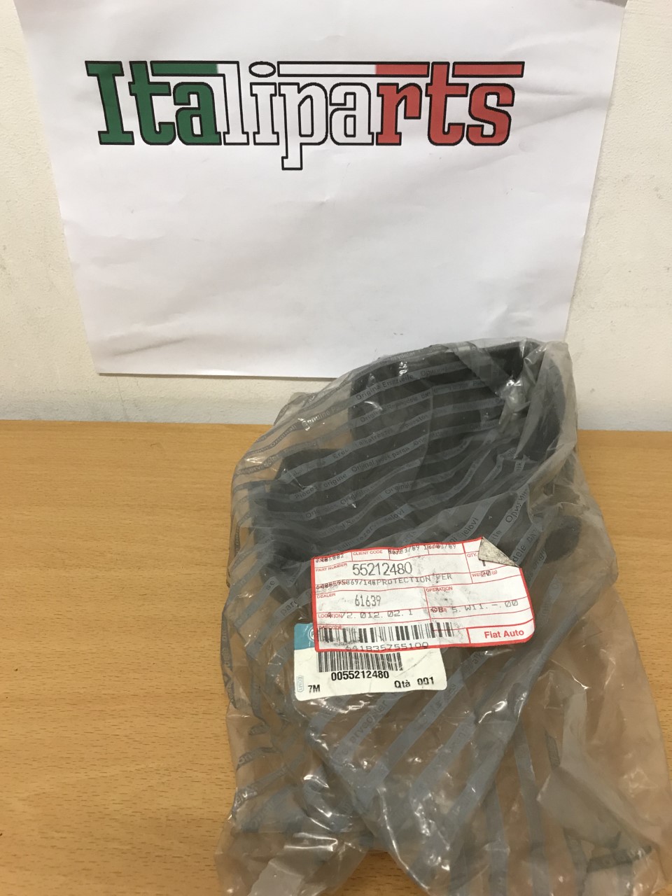 Engine bay protector foam/starter motor insulation 55212480 Fiat