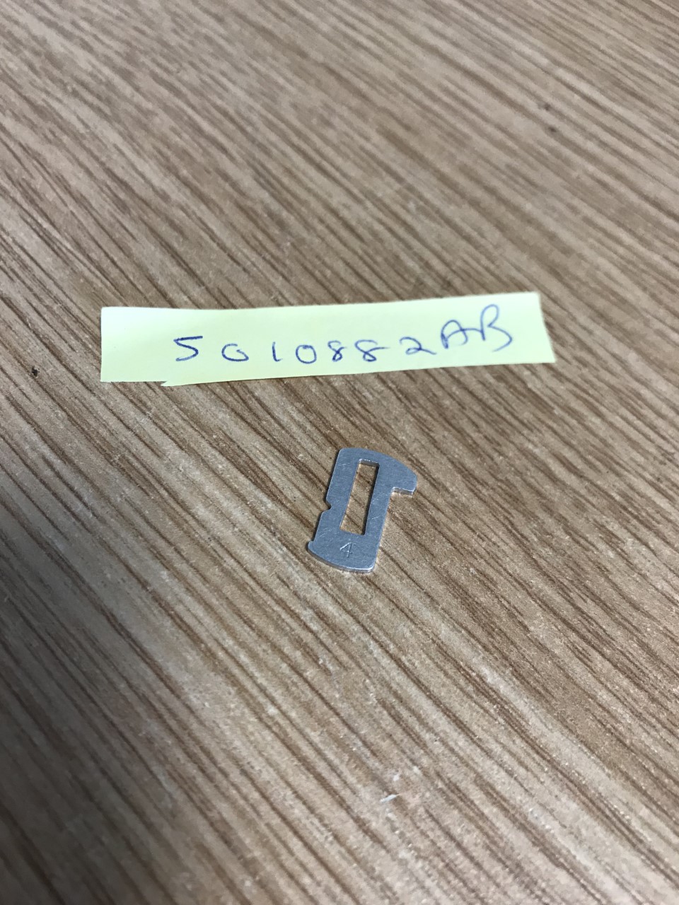 Ignition tumbler number 4 5010882AB Jeep Cherokee 2001 Wrangler 19972006 Grand Cherokee