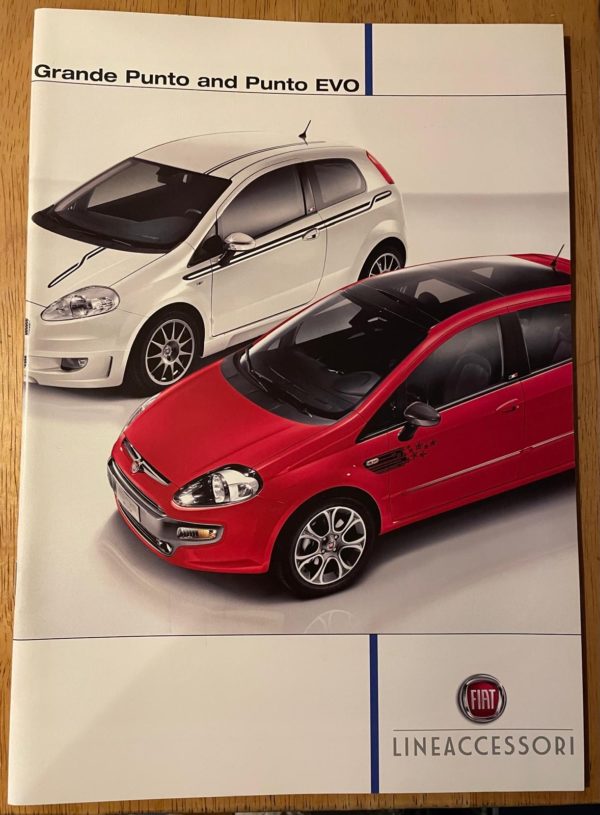 Brochure - Fiat Grande Punto and Punto EVO line accessori brochure