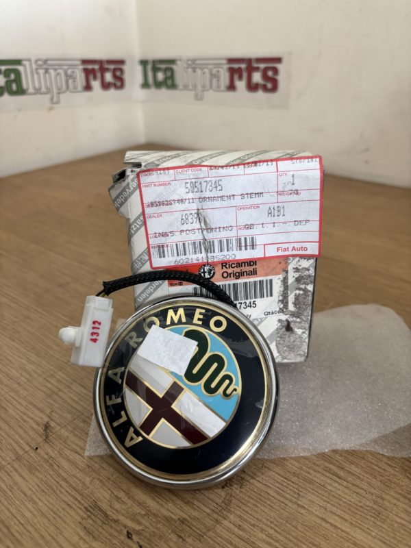 Boot badge - 50517345 - Alfa Romeo 159 MiTo