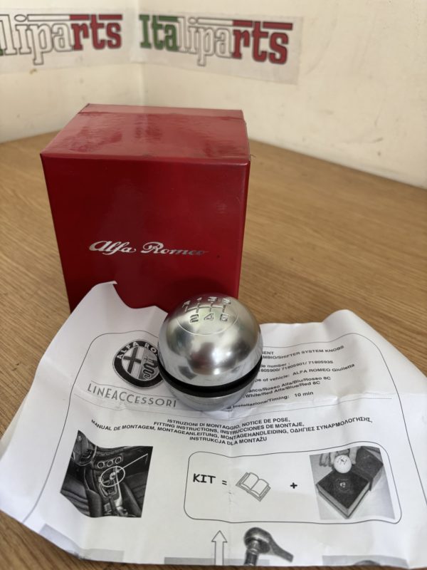 Gear knob - 71805898 - Alfa Romeo Giulietta