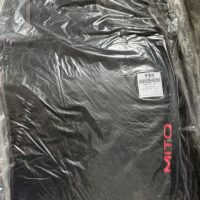 Mat set with red script - 50903573 - Alfa Romeo MiTo 2013 on two fixing type
