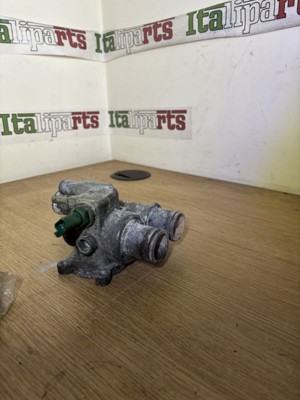 Thermostat housing - 73501426 - Fiat Bravo Doblo Marea Multipla 1.6 **used part**