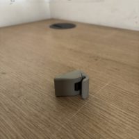 Sun visor fixing clip beige - 735246304 - Alfa Romeo 166 **used part**