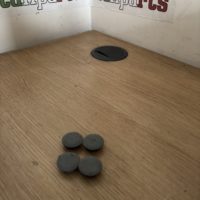Centre console screw cover set of four grey - Alfa Romeo 166 **used parts**