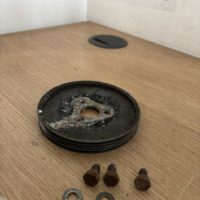 Water pump pulley and bolts - Lancia Thema 2.0 16v **used parts**