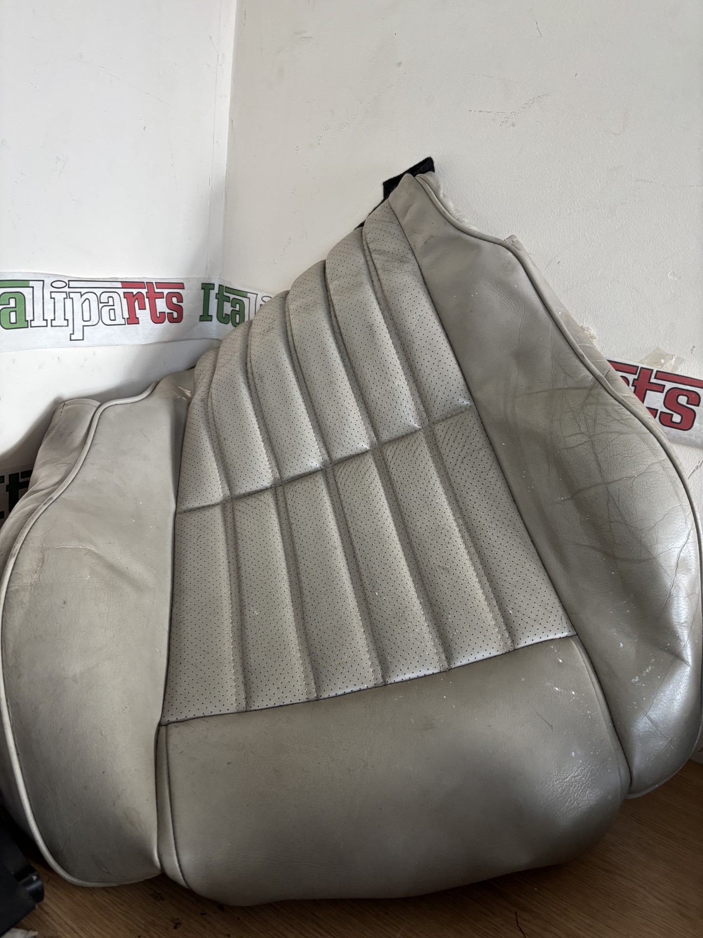 Seat base cover beige - Alfa Romeo 166 **used**