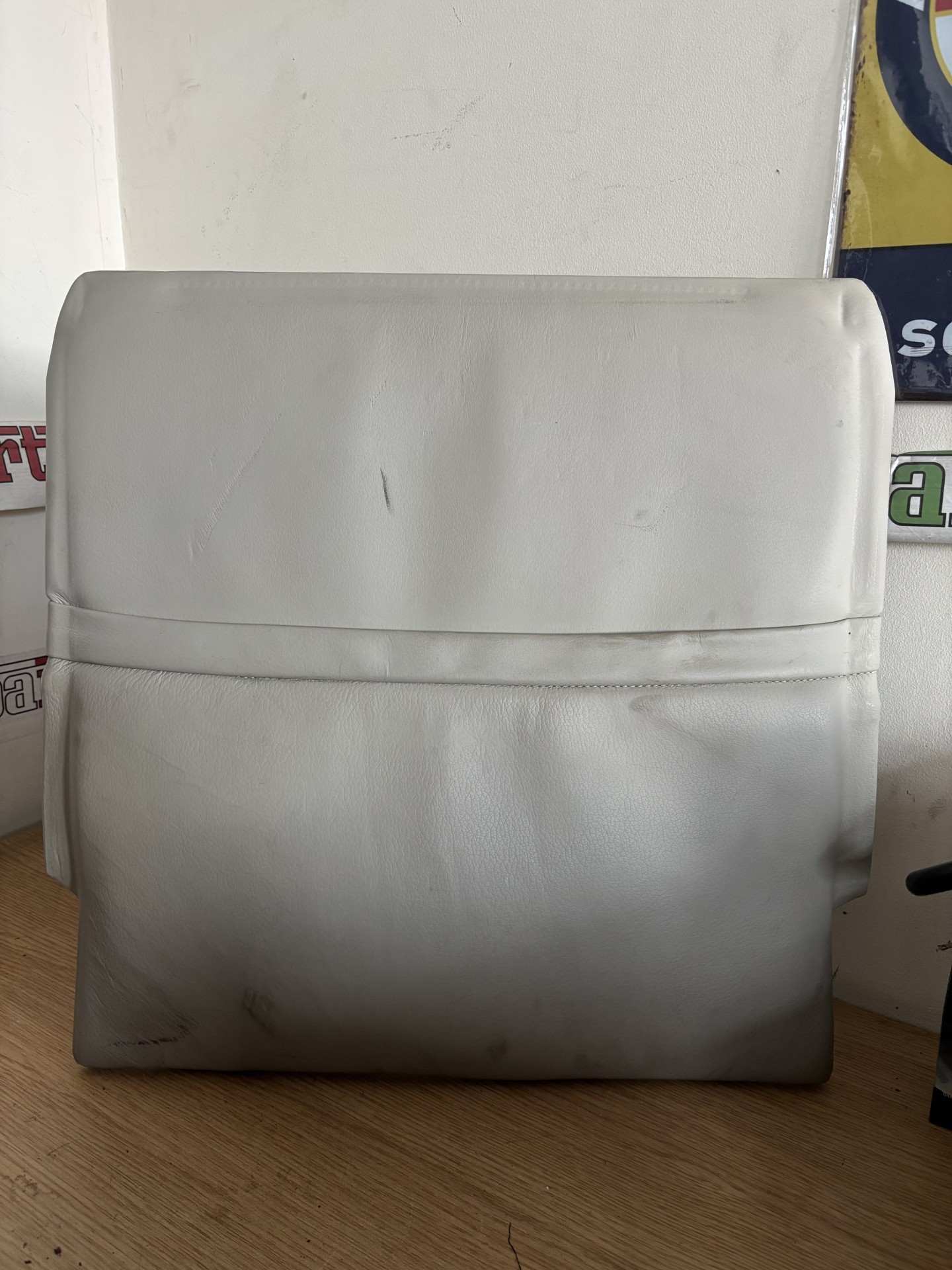 Front left seat rear pocket beige - B836 - Alfa Romeo 166 **used**