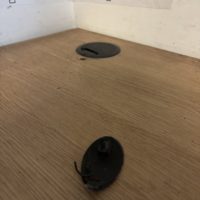 Tow eye cover rear Rosso red - Alfa Romeo 156 original **used part**