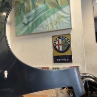 Wing front right grey - Alfa Romeo 147 original **used part**