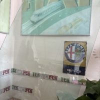 Windscreen - Alfa 6 Alfa Sei **used part, not perfect**  Collection only