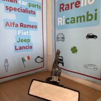Rear view mirror - E3 0043741 - Fiat Croma 0043741 **used part**