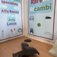 Heater matrix trim piece - Alfa Romeo 166 CF2 **used part**