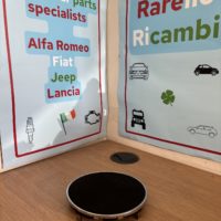 Speaker cover with chrome ring - 1131803500 - Alfa Romeo 166 **used part**